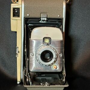 Polaroid Classic Camera - Silver and Tan